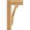 Ekena Millwork Legacy Block Rough Sawn Bracket, Western Red Cedar, 4"W x 14"D x 26"H BKT04X14X26LEC05RWR - alternate 4